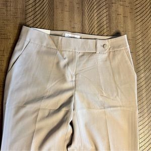 Calvin Klein Women's Tan Straight Leg Pants